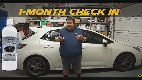 Opti-Coat Optimum Tire Coating | One Month Check-In