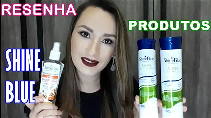CABELOS COM  RAÍZES OLEOSAS E  PONTAS SECAS | SHINE BLUE