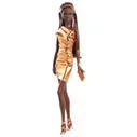Кукла Barbie Look City Shine Bronze Dress (Барби сияние города бронзовое платье)