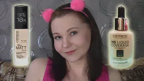 Сравнение тональных от CATRICE : ALL MATT PLUS \\ HD LIQUID COVERAGE//Самое подробное сравнение!!!