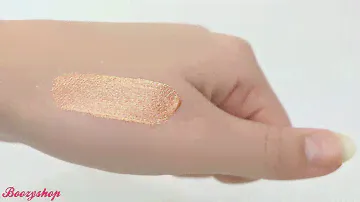 City Color Cosmetics   Hi Shimmer Glitter Lip Topper Rose Gold