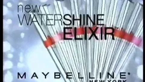Maybelline Water Shine Elixir Advert (2007)
