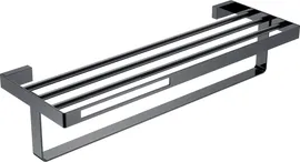 Полка Boheme Q 10947-SGM Shine Gun Metal для полотенец