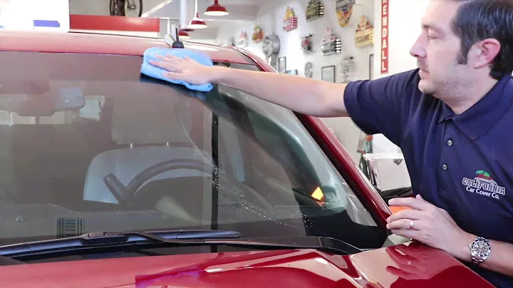 Golden Shine Foaming Aerosol Glass Cleaner 48019 at California Car Cover