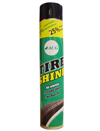 Средство для чистки колес ACG TIRE SHINE, 1000 мл-0