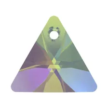 6628 XILION Triangle 8мм Crystal Paradise Shine