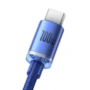 Кабель Baseus Crystal Shine Series Fast Charging Data Cable USB to Type-C 100W 2m